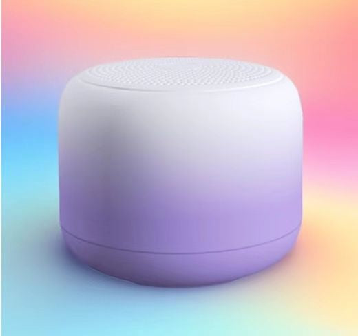 Portable Waterproof Bluetooth Speaker with Gradient Color