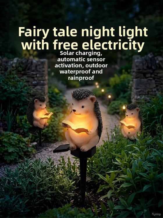 Solar Powered Resin Garden Lamp Outdoor & Pond Lighting product image 4