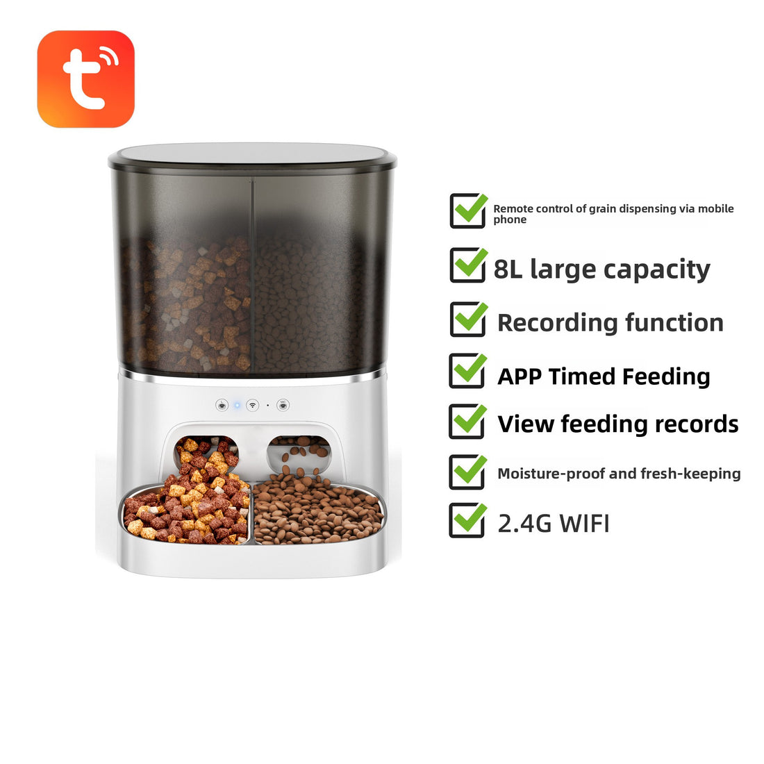Pet Feeder with Camera