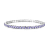 Sparkling zircon tennis bracelet for women