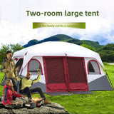 Outdoor Camping Tent with Living Area