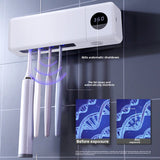 Smart UV Toothbrush Sterilizer with Digital Display