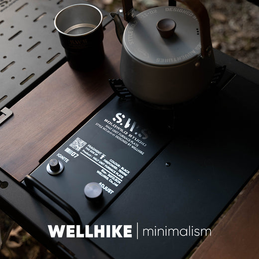 Portable Three-Burner Camping Stove
