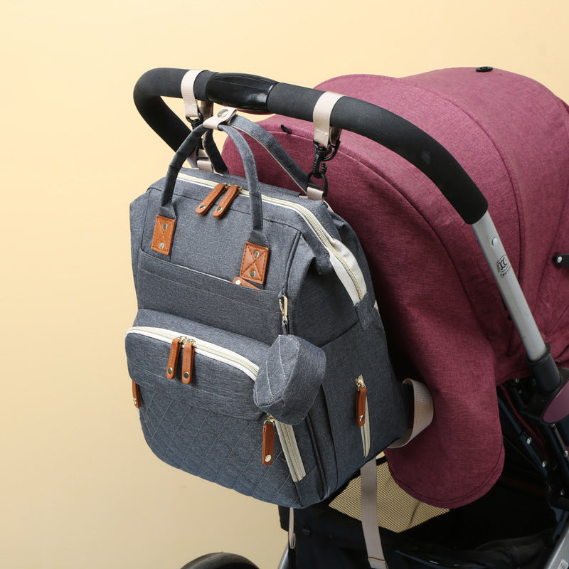 Large Capacity Backpack Multi-function Mother and Baby Bag Mummy Bag