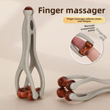 Solid wood finger massager product image 5