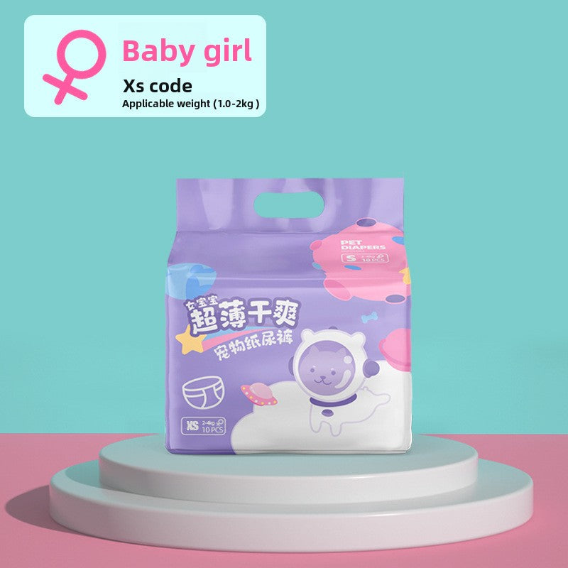 Ultra-Thin Pet Diapers for Dogs