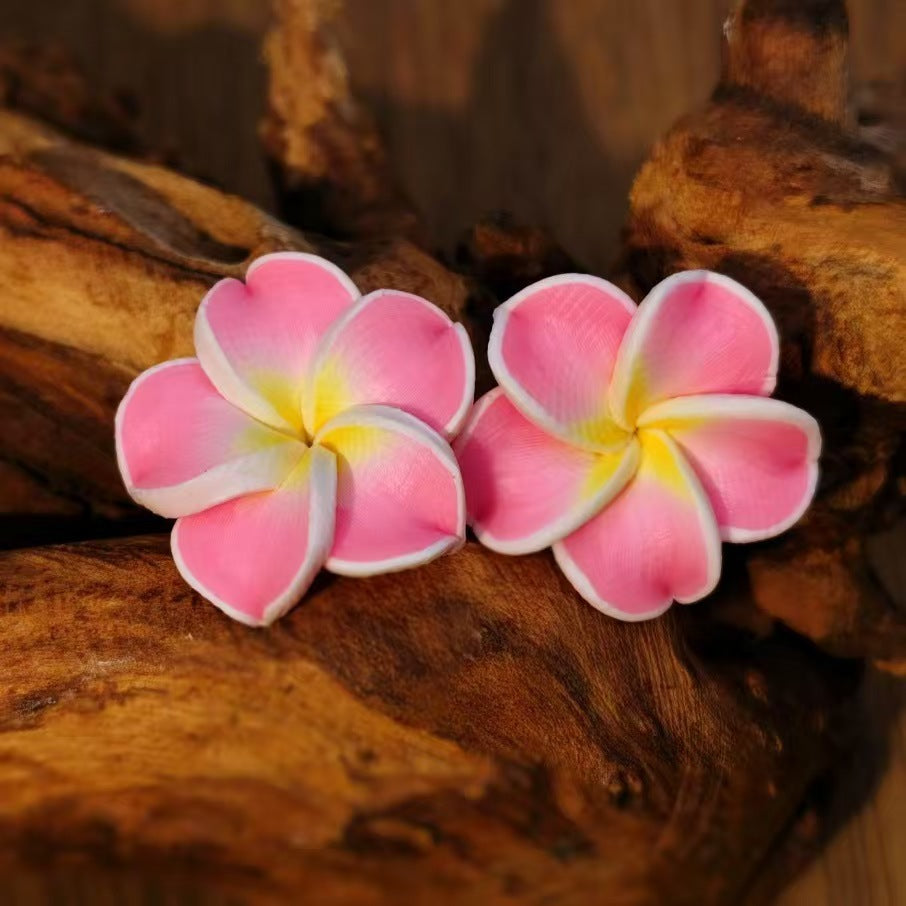 Bohemian Handmade Shell Clay Flower Beaded