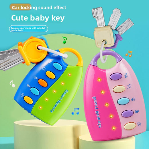 Childrens Educational Toy Car Remote Key with Lights and Music product image 1