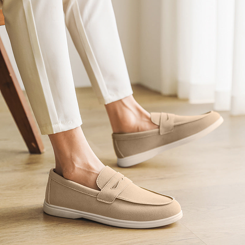 Men's Lightweight Suede Slip-On Casual Loafers