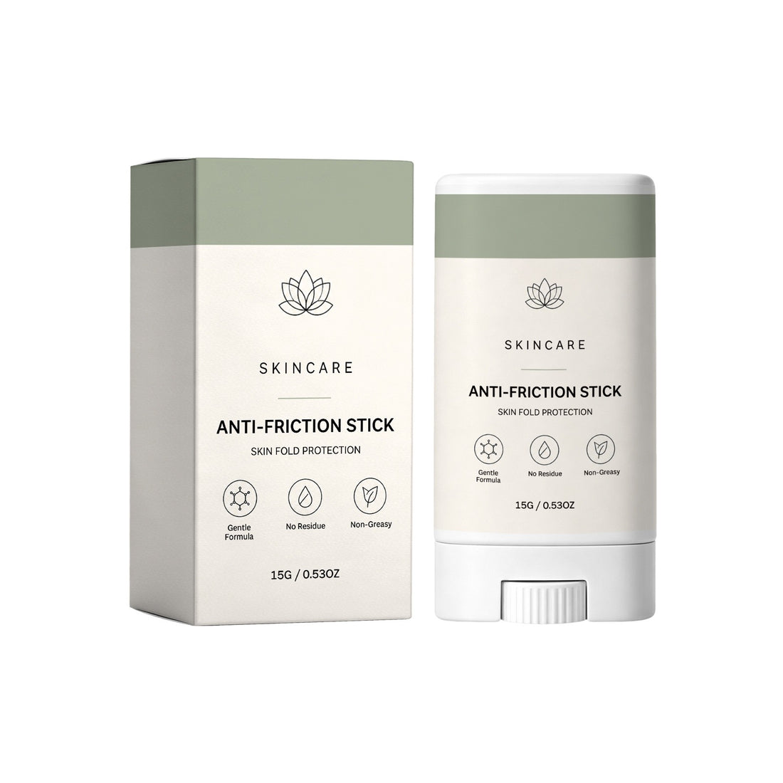 Skin Friction Protection Stick with Beeswax