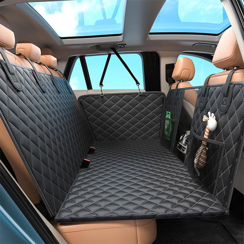 Waterproof Pet Car Seat Cover with Storage Bag