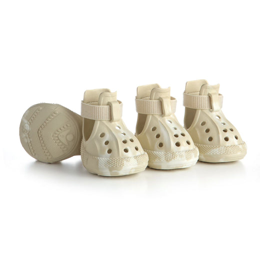 Dog luminous dog shoes are breathable in summer