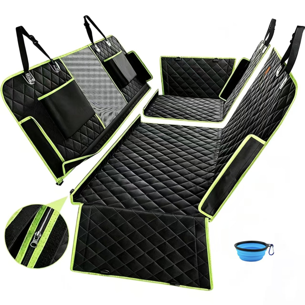 Pet car front and rear row multifunctional pet mat