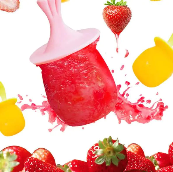 Cartoon Animal Silicone Popsicle Mold — BPA-Free Ice Pop Maker - Image 4
