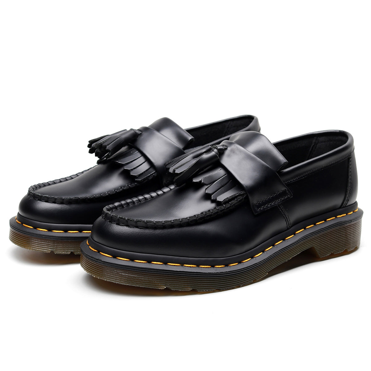 Women Genuine Leather Tassel Loafers