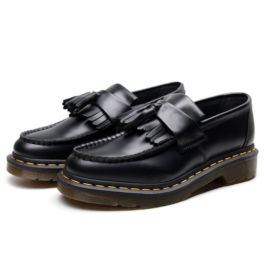Women Genuine Leather Tassel Loafers