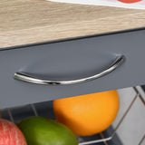 Rolling Kitchen Island Cart With Storage