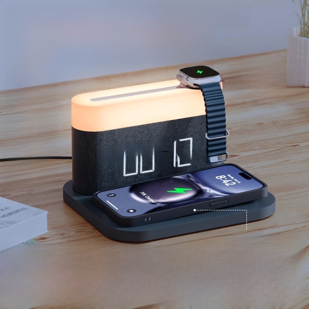 Wireless Charging Alarm Clock