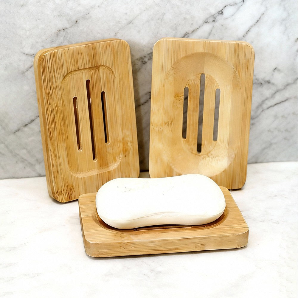 Household wooden soap box and soap holder