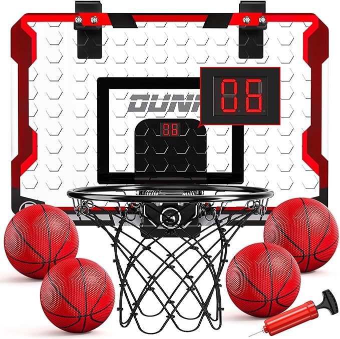 Childrens Basketball Hoop Set with Scorekeeper