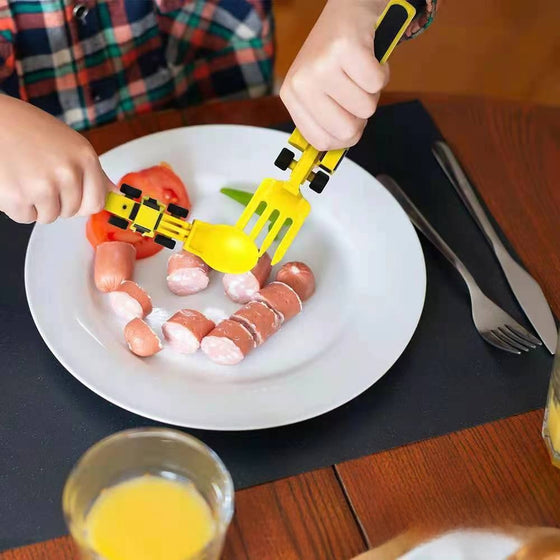 Dinosaur Excavator Theme Children Tableware Set product image 3