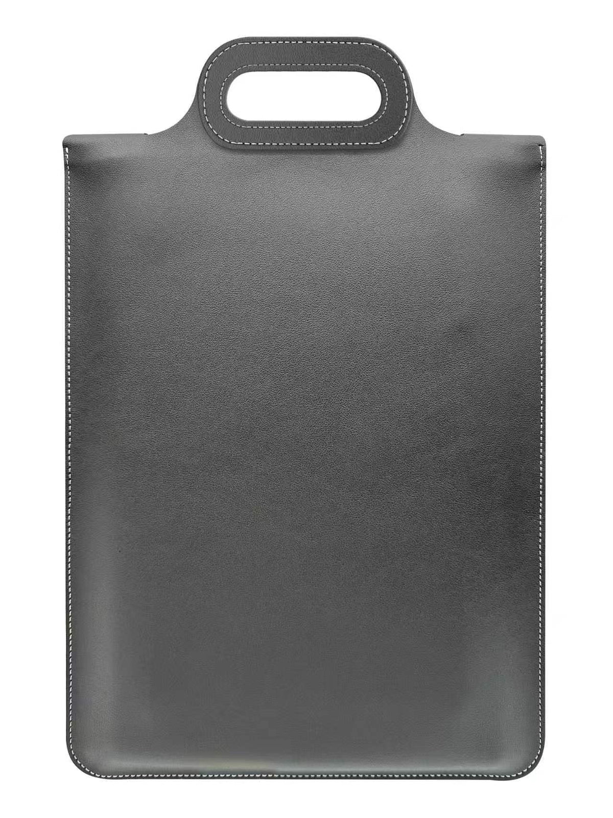Magnetic Wireless Charger Leather Laptop Sleeve Mouse Pad
