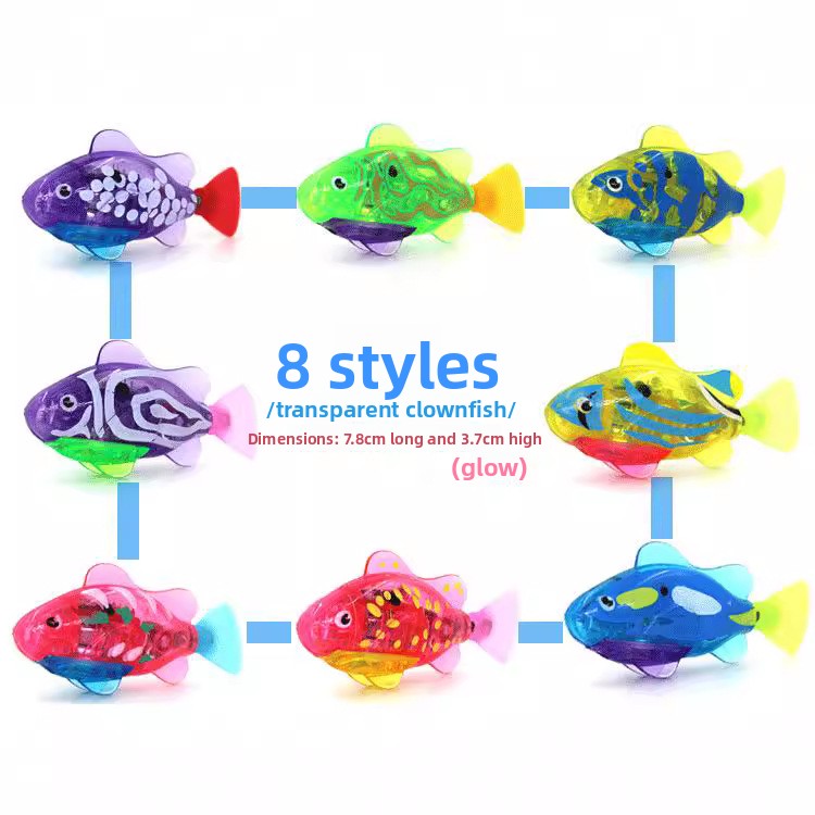 Electronic Swimming Fish Toy with Light product image 2