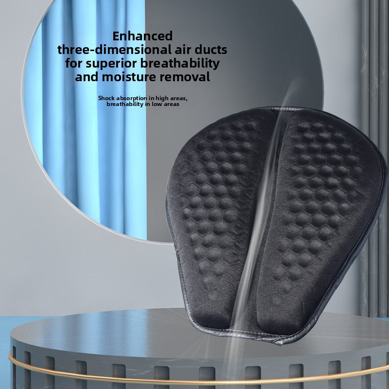 Universal Motorcycle Seat Cover with Shock Absorption and Sun Protection