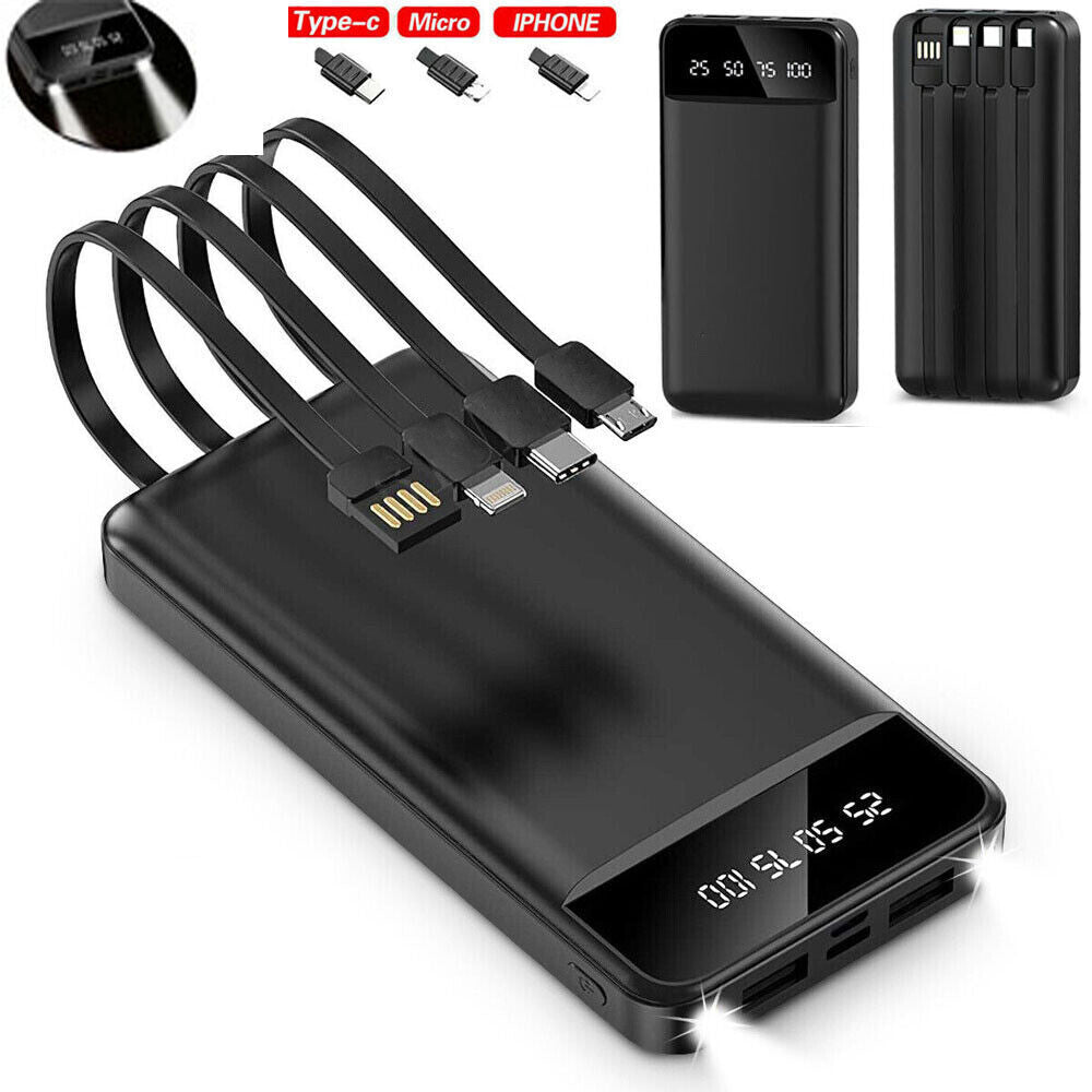 Portable power bank packed in travel bag