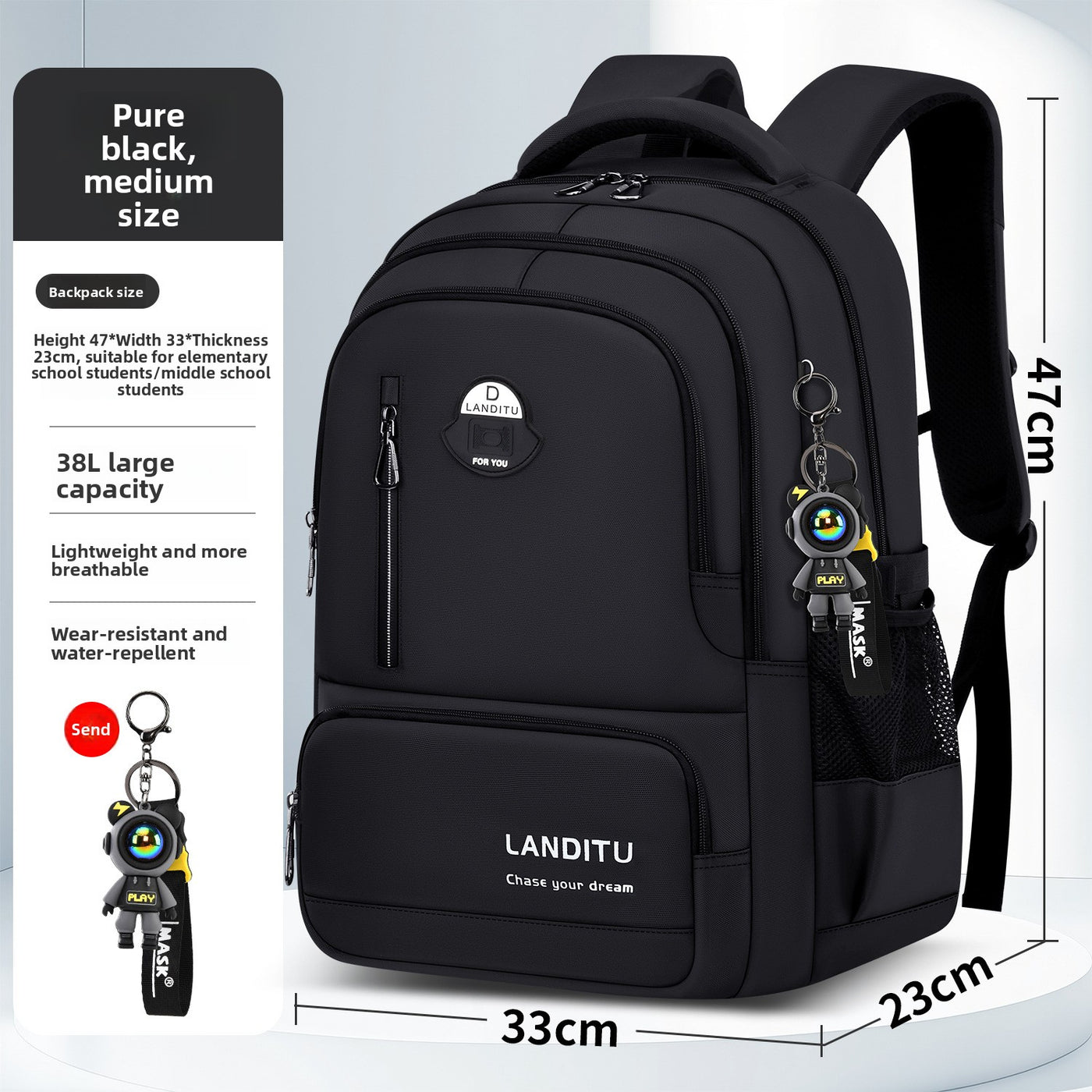 Large-capacity backpack