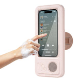 Bathroom waterproof mobile phone box