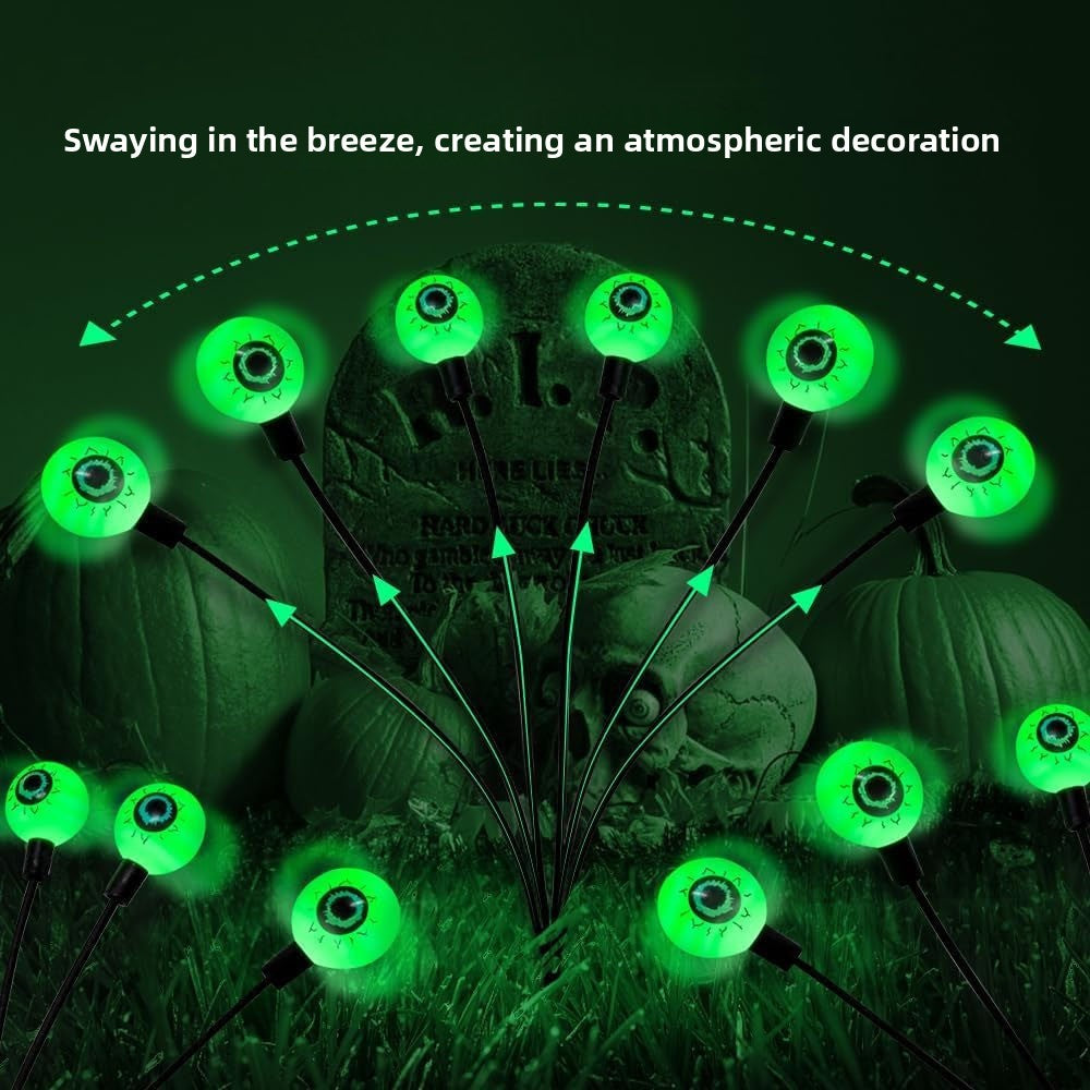 Solar Powered Halloween Christmas Decoration Light String