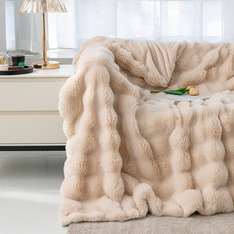 Flannel Coral Fleece Blanket