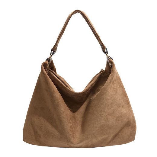 Retro Suede Shoulder Tote Bag product image 6