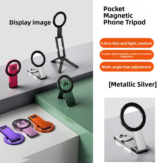 Aluminum Alloy Magnetic Phone Tripod Stand