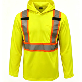 Unisex Quick-Dry Sun Protection Hooded Long Sleeve T-Shirt