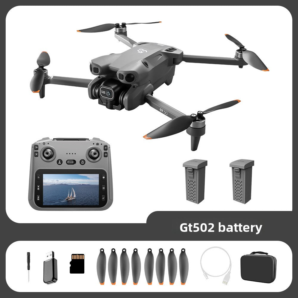 High-definition drone with built-in screen