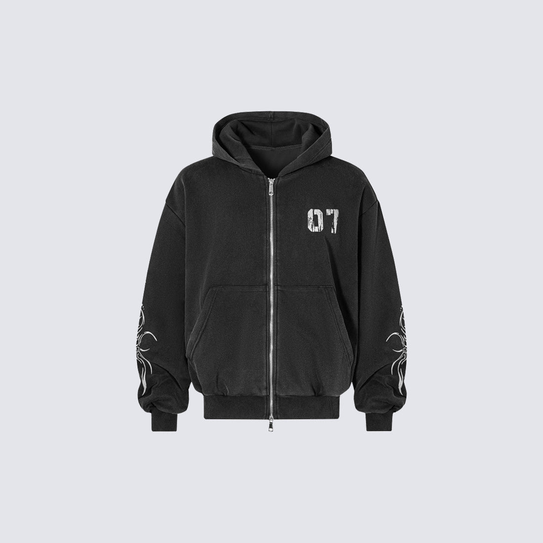 Streetwear retro loose coat