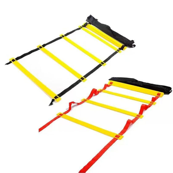 Agility ladder for football training with storage bag, photo 2
