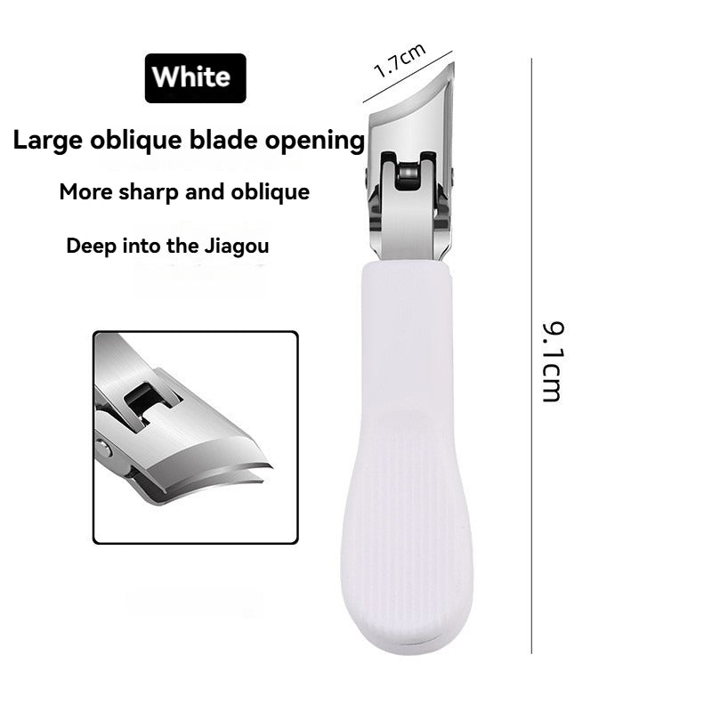 Angled nail clippers with oblique head, photo 4