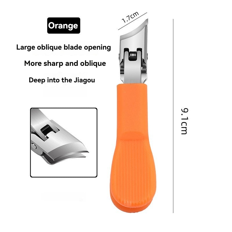 Angled nail clippers with oblique head, photo 6