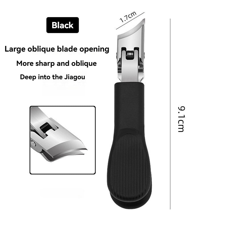 Angled nail clippers with oblique head, photo 7