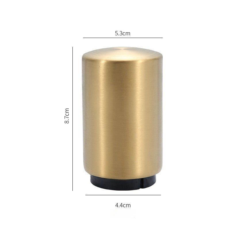 Automatic bottle opener in a metallic finish, photo 6