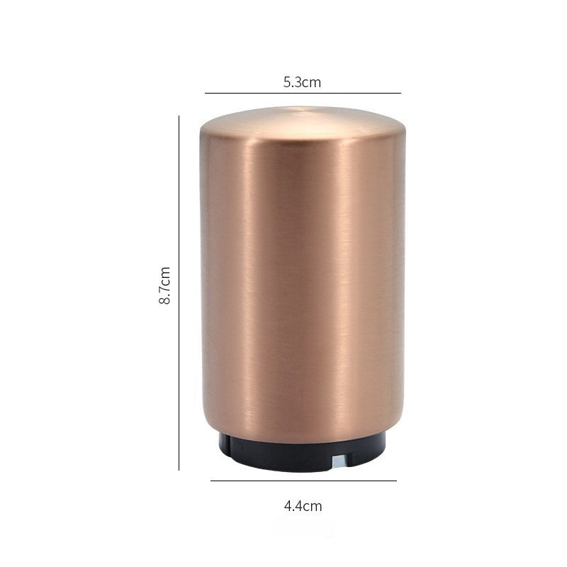 Automatic bottle opener in a metallic finish, photo 7