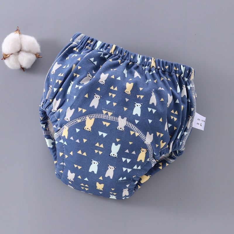 Childrens Training Pants Breathable Cotton Waterproof