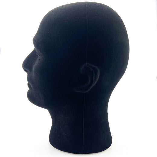 Foam Flocked Display Head for Glasses Wigs Accessories