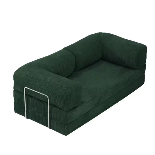 Foldable Corduroy Sofa Bed with Modular Design Decor product image 5