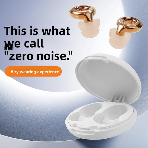 Noise Reducing Silicone Earplugs for Sleep and Study