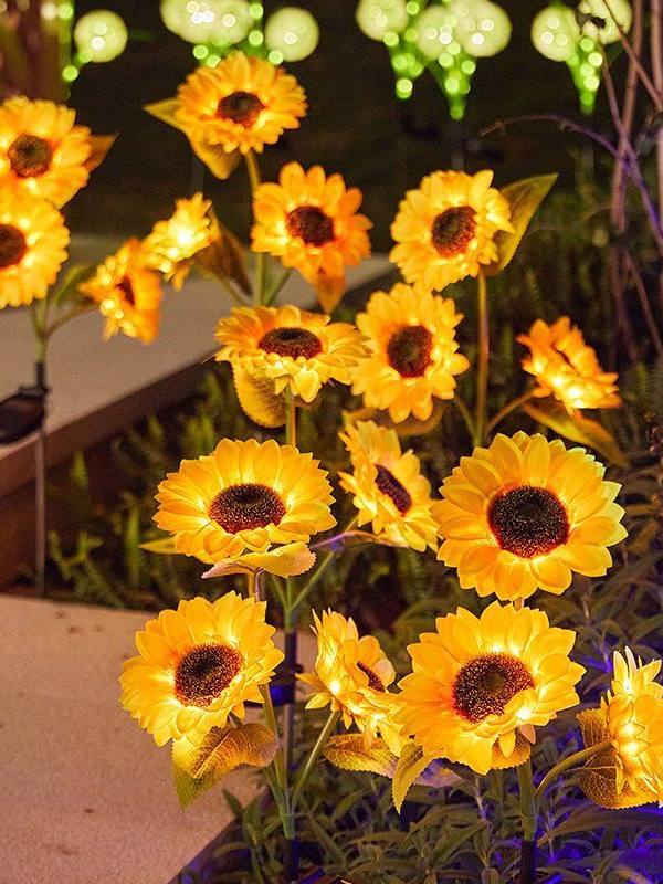 Solar Powered Decorative Garden Light