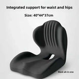 Ergonomic Memory Foam Seat Cushion with Lumbar Support